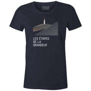 Les Étapes de la Grandeur Women'sReigedesign - THREAD+SPOKE | MTB APPAREL | ROAD BIKING T-SHIRTS | BICYCLE T SHIRTS |