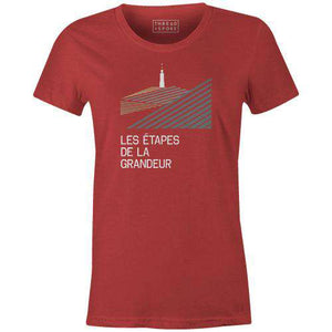 Les Étapes de la Grandeur Women'sReigedesign - THREAD+SPOKE | MTB APPAREL | ROAD BIKING T-SHIRTS | BICYCLE T SHIRTS |