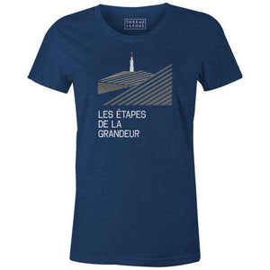 Les Étapes de la Grandeur Women'sReigedesign - THREAD+SPOKE | MTB APPAREL | ROAD BIKING T-SHIRTS | BICYCLE T SHIRTS |