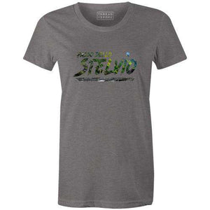 Passo Dello Stelvio Women'sStrong Cycling - THREAD+SPOKE | MTB APPAREL | ROAD BIKING T-SHIRTS | BICYCLE T SHIRTS |