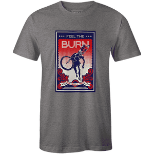 Feel the BurnSassan Filsoof - THREAD+SPOKE | MTB APPAREL | ROAD BIKING T-SHIRTS | BICYCLE T SHIRTS |