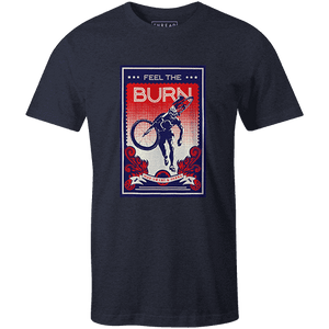 Feel the BurnSassan Filsoof - THREAD+SPOKE | MTB APPAREL | ROAD BIKING T-SHIRTS | BICYCLE T SHIRTS |