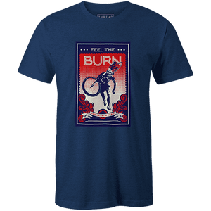 Feel the BurnSassan Filsoof - THREAD+SPOKE | MTB APPAREL | ROAD BIKING T-SHIRTS | BICYCLE T SHIRTS |