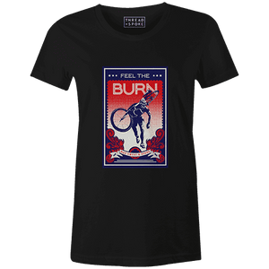 Feel the Burn Women'sSassan Filsoof - THREAD+SPOKE | MTB APPAREL | ROAD BIKING T-SHIRTS | BICYCLE T SHIRTS |
