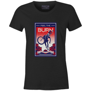 Feel the Burn Women'sSassan Filsoof - THREAD+SPOKE | MTB APPAREL | ROAD BIKING T-SHIRTS | BICYCLE T SHIRTS |