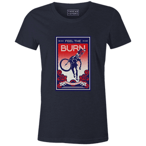 Feel the Burn Women'sSassan Filsoof - THREAD+SPOKE | MTB APPAREL | ROAD BIKING T-SHIRTS | BICYCLE T SHIRTS |