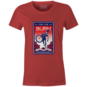 Feel the Burn Women'sSassan Filsoof - THREAD+SPOKE | MTB APPAREL | ROAD BIKING T-SHIRTS | BICYCLE T SHIRTS |