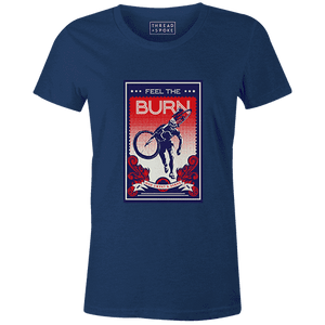 Feel the Burn Women'sSassan Filsoof - THREAD+SPOKE | MTB APPAREL | ROAD BIKING T-SHIRTS | BICYCLE T SHIRTS |