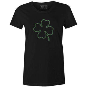 Chained Clover Women'sThread+Spoke - THREAD+SPOKE | MTB APPAREL | ROAD BIKING T-SHIRTS | BICYCLE T SHIRTS |