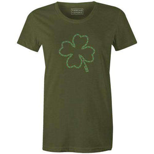 Chained Clover Women'sThread+Spoke - THREAD+SPOKE | MTB APPAREL | ROAD BIKING T-SHIRTS | BICYCLE T SHIRTS |