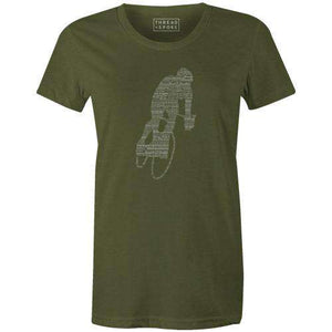 Tour Biker Women'sThread+Spoke - THREAD+SPOKE | MTB APPAREL | ROAD BIKING T-SHIRTS | BICYCLE T SHIRTS |