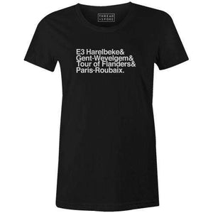 Spring Tour Cities Women'sThread+Spoke - THREAD+SPOKE | MTB APPAREL | ROAD BIKING T-SHIRTS | BICYCLE T SHIRTS |