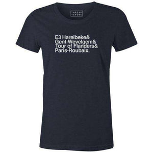 Spring Tour Cities Women'sThread+Spoke - THREAD+SPOKE | MTB APPAREL | ROAD BIKING T-SHIRTS | BICYCLE T SHIRTS |