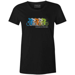 Spring Classics Women'sThread+Spoke - THREAD+SPOKE | MTB APPAREL | ROAD BIKING T-SHIRTS | BICYCLE T SHIRTS |