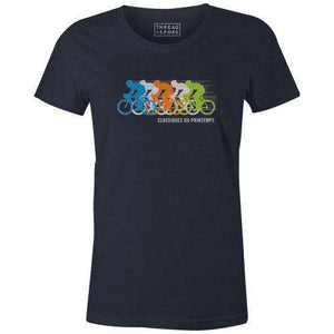 Spring Classics Women'sThread+Spoke - THREAD+SPOKE | MTB APPAREL | ROAD BIKING T-SHIRTS | BICYCLE T SHIRTS |