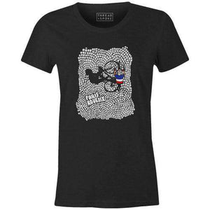 Paris-Roubaix Cobbles Women'sThread+Spoke - THREAD+SPOKE | MTB APPAREL | ROAD BIKING T-SHIRTS | BICYCLE T SHIRTS |