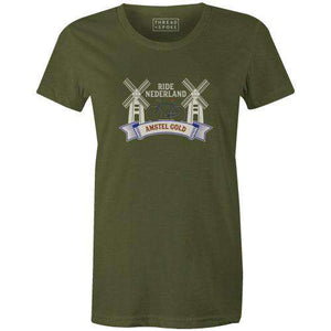 Ride Nederland Women'sThread+Spoke - THREAD+SPOKE | MTB APPAREL | ROAD BIKING T-SHIRTS | BICYCLE T SHIRTS |