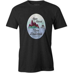 Earn the DownhillThread+Spoke - THREAD+SPOKE | MTB APPAREL | ROAD BIKING T-SHIRTS | BICYCLE T SHIRTS |