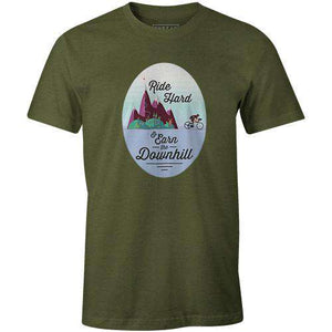 Earn the DownhillThread+Spoke - THREAD+SPOKE | MTB APPAREL | ROAD BIKING T-SHIRTS | BICYCLE T SHIRTS |