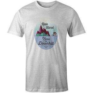 Earn the DownhillThread+Spoke - THREAD+SPOKE | MTB APPAREL | ROAD BIKING T-SHIRTS | BICYCLE T SHIRTS |