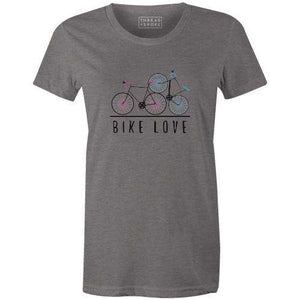Bike Love Women'sThread+Spoke - THREAD+SPOKE | MTB APPAREL | ROAD BIKING T-SHIRTS | BICYCLE T SHIRTS |