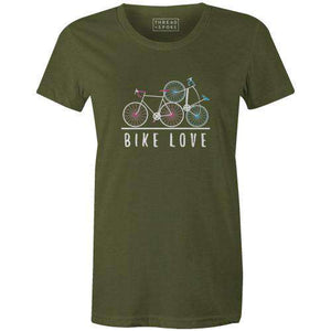 Bike Love Women'sThread+Spoke - THREAD+SPOKE | MTB APPAREL | ROAD BIKING T-SHIRTS | BICYCLE T SHIRTS |