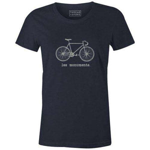 Les Monuments Women'sThread+Spoke - THREAD+SPOKE | MTB APPAREL | ROAD BIKING T-SHIRTS | BICYCLE T SHIRTS |