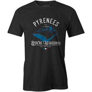 Pyrenees AssassinsThread+Spoke - THREAD+SPOKE | MTB APPAREL | ROAD BIKING T-SHIRTS | BICYCLE T SHIRTS |