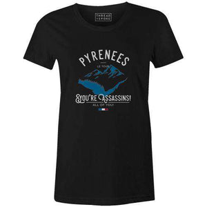 Pyrenees Assassins Women'sThread+Spoke - THREAD+SPOKE | MTB APPAREL | ROAD BIKING T-SHIRTS | BICYCLE T SHIRTS |