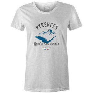 Pyrenees Assassins Women'sThread+Spoke - THREAD+SPOKE | MTB APPAREL | ROAD BIKING T-SHIRTS | BICYCLE T SHIRTS |