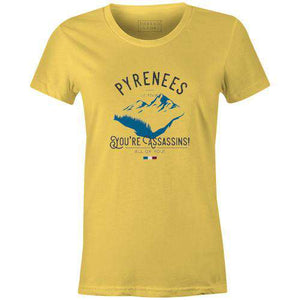 Pyrenees Assassins Women'sThread+Spoke - THREAD+SPOKE | MTB APPAREL | ROAD BIKING T-SHIRTS | BICYCLE T SHIRTS |