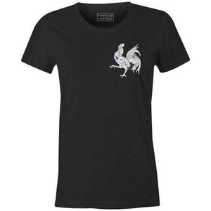 Rooster Women'sThread+Spoke - THREAD+SPOKE | MTB APPAREL | ROAD BIKING T-SHIRTS | BICYCLE T SHIRTS |
