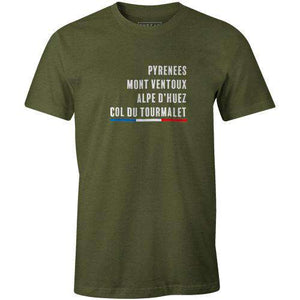 Tour ClimbsThread+Spoke - THREAD+SPOKE | MTB APPAREL | ROAD BIKING T-SHIRTS | BICYCLE T SHIRTS |
