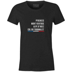 Tour Climbs Women'sThread+Spoke - THREAD+SPOKE | MTB APPAREL | ROAD BIKING T-SHIRTS | BICYCLE T SHIRTS |