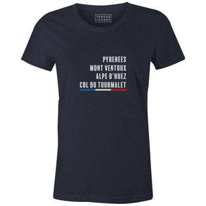 Tour Climbs Women'sThread+Spoke - THREAD+SPOKE | MTB APPAREL | ROAD BIKING T-SHIRTS | BICYCLE T SHIRTS |