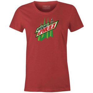 Alpe d'Huez Soda Women'sThread+Spoke - THREAD+SPOKE | MTB APPAREL | ROAD BIKING T-SHIRTS | BICYCLE T SHIRTS |