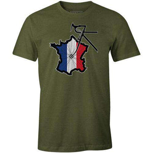 France WheelThread+Spoke - THREAD+SPOKE | MTB APPAREL | ROAD BIKING T-SHIRTS | BICYCLE T SHIRTS |
