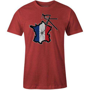 France WheelThread+Spoke - THREAD+SPOKE | MTB APPAREL | ROAD BIKING T-SHIRTS | BICYCLE T SHIRTS |
