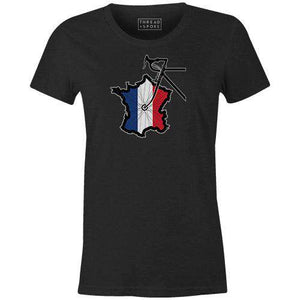 France Wheel Women'sThread+Spoke - THREAD+SPOKE | MTB APPAREL | ROAD BIKING T-SHIRTS | BICYCLE T SHIRTS |