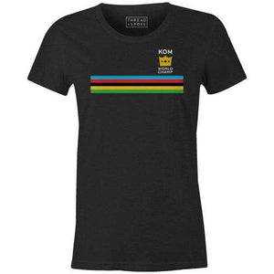 KOM World Champ Women'sThread+Spoke - THREAD+SPOKE | MTB APPAREL | ROAD BIKING T-SHIRTS | BICYCLE T SHIRTS |