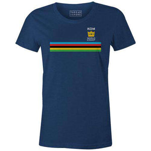KOM World Champ Women'sThread+Spoke - THREAD+SPOKE | MTB APPAREL | ROAD BIKING T-SHIRTS | BICYCLE T SHIRTS |