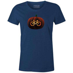 Pumpkin Bike Women'sThread+Spoke - THREAD+SPOKE | MTB APPAREL | ROAD BIKING T-SHIRTS | BICYCLE T SHIRTS |