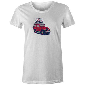 Bike Cruiser Women'sThread+Spoke - THREAD+SPOKE | MTB APPAREL | ROAD BIKING T-SHIRTS | BICYCLE T SHIRTS |