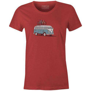 Bike Bus Women'sThread+Spoke - THREAD+SPOKE | MTB APPAREL | ROAD BIKING T-SHIRTS | BICYCLE T SHIRTS |