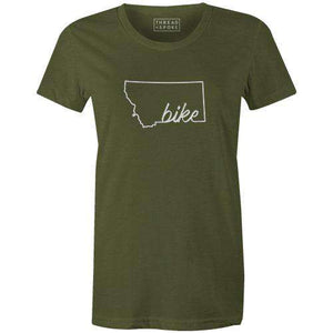 Bike Montana Women'sThread+Spoke - THREAD+SPOKE | MTB APPAREL | ROAD BIKING T-SHIRTS | BICYCLE T SHIRTS |