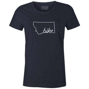 Bike Montana Women'sThread+Spoke - THREAD+SPOKE | MTB APPAREL | ROAD BIKING T-SHIRTS | BICYCLE T SHIRTS |