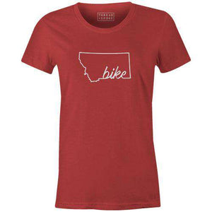 Bike Montana Women'sThread+Spoke - THREAD+SPOKE | MTB APPAREL | ROAD BIKING T-SHIRTS | BICYCLE T SHIRTS |