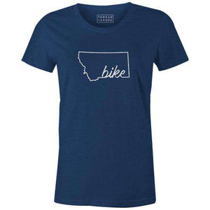 Bike Montana Women'sThread+Spoke - THREAD+SPOKE | MTB APPAREL | ROAD BIKING T-SHIRTS | BICYCLE T SHIRTS |