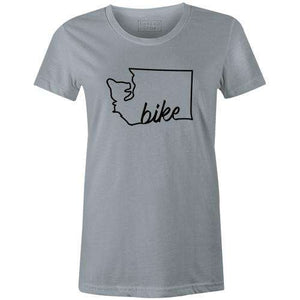 Bike Washington Women'sThread+Spoke - THREAD+SPOKE | MTB APPAREL | ROAD BIKING T-SHIRTS | BICYCLE T SHIRTS |