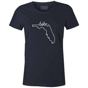 Bike Florida Women'sThread+Spoke - THREAD+SPOKE | MTB APPAREL | ROAD BIKING T-SHIRTS | BICYCLE T SHIRTS |